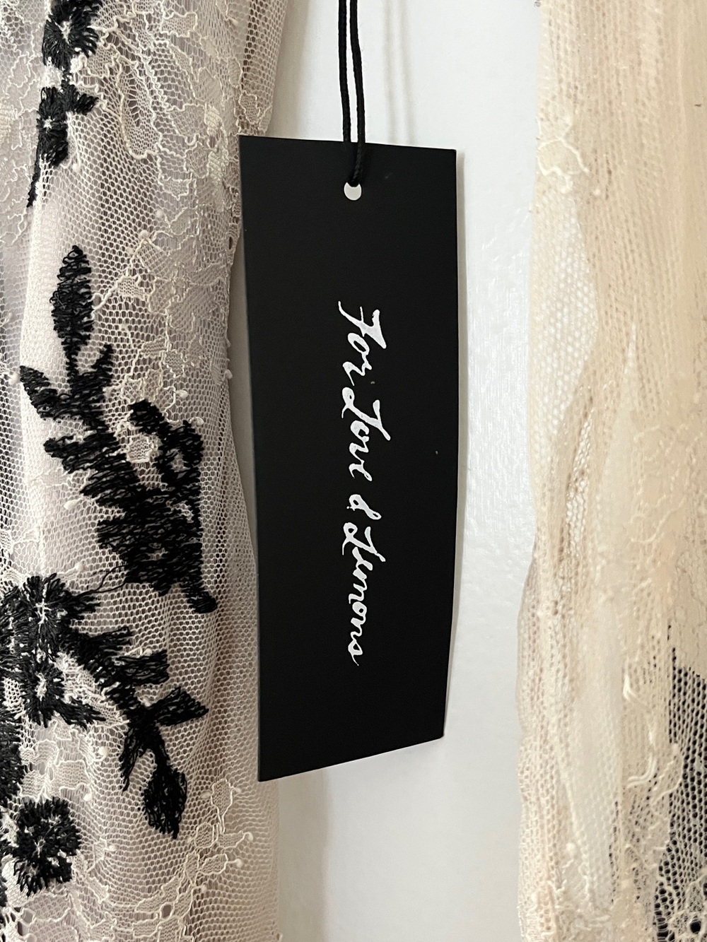 For Love & Lemons Dreams Lace Maxi - Picture 5 of 6